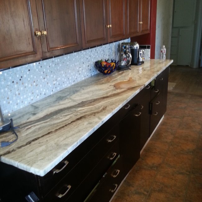 Gray Accent Kitchen & Bath Remodel